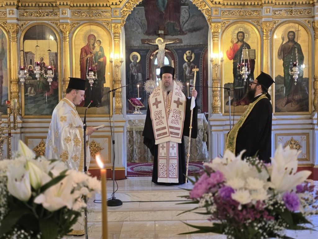 Ο Μητροπολίτης Ιερισσού στο 40νθήμερο μνημόσυνο του Γεωργίου Πασχαλίδη