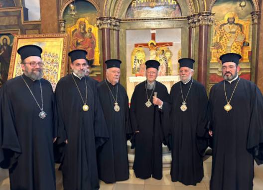 البطريرك المسكوني يزور كنيسة تجلي المخلص في ميونخ خلال تواجده في ألمانيا