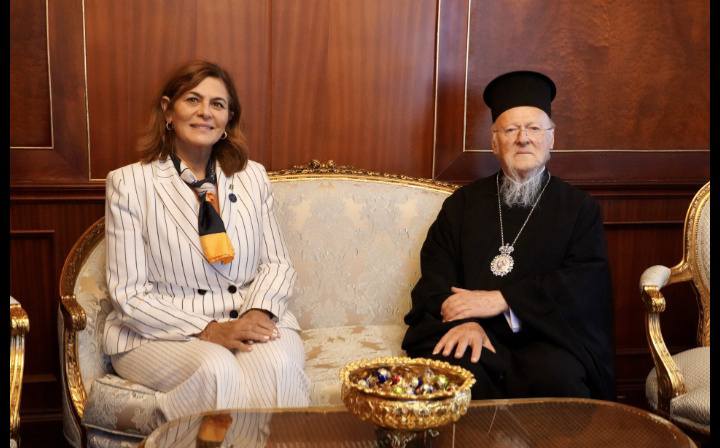 استقبال وزيرة الشؤون الاجتماعية والعمل السورية