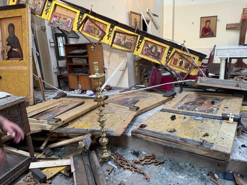 Соболезнование Святейшего Патриарха Кирилла в связи с терактом в православном храме в Дамаске