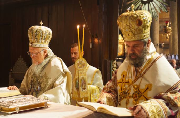 قداس عيد جميع القديسين قداس مشترك مع رئيس كنيسة البانيا