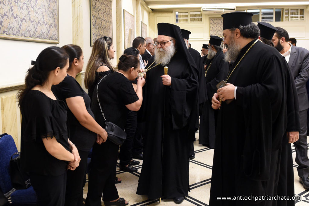 Συλλυπητήρια μηνύματα, αλληλεγγύη και υποστήριξη στο Πατριαρχείο Αντιοχείας για την τρομοκρατική επίθεση στον Προφήτη Ηλία