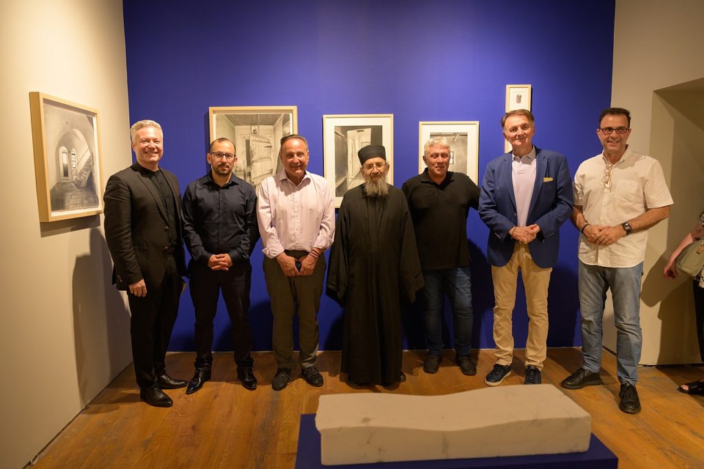 Εγκαίνια έκθεσης ζωγραφικής «Άγιον Όρος. Τόπος σιωπής» στην Αγιορειτική Εστία