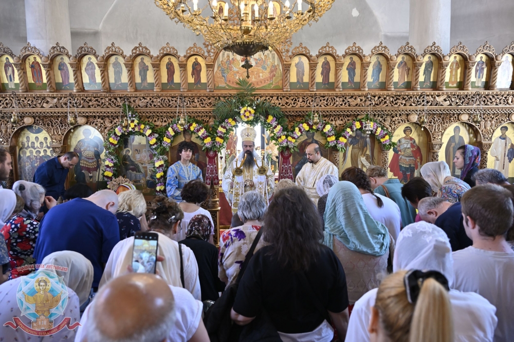 Πατριαρχική Θεία Λειτουργία για το Γενέθλιο του Αγίου Ιωάννη του Βαπτιστή στη Σόφια