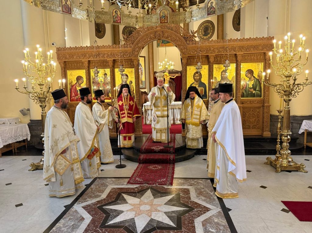 Архиерейска света Литургия в Брюксел