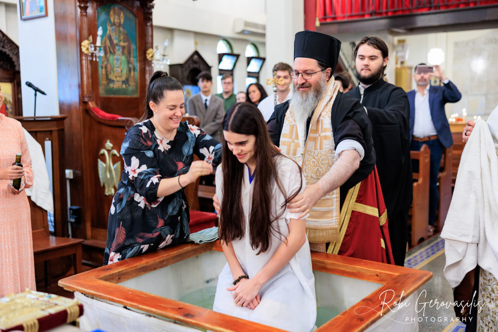 The Holy Diocese of Perth: Three Catechumens welcomed into the Orthodox Church