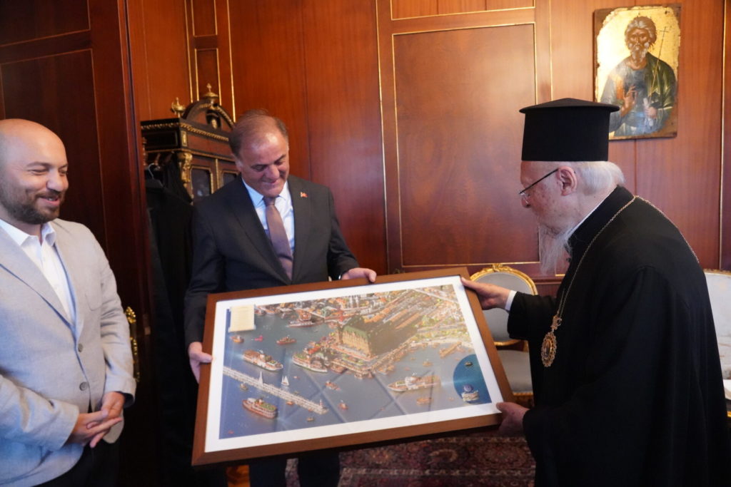 Deputy Mayor of Constantinople visits Ecumenical Patriarchate