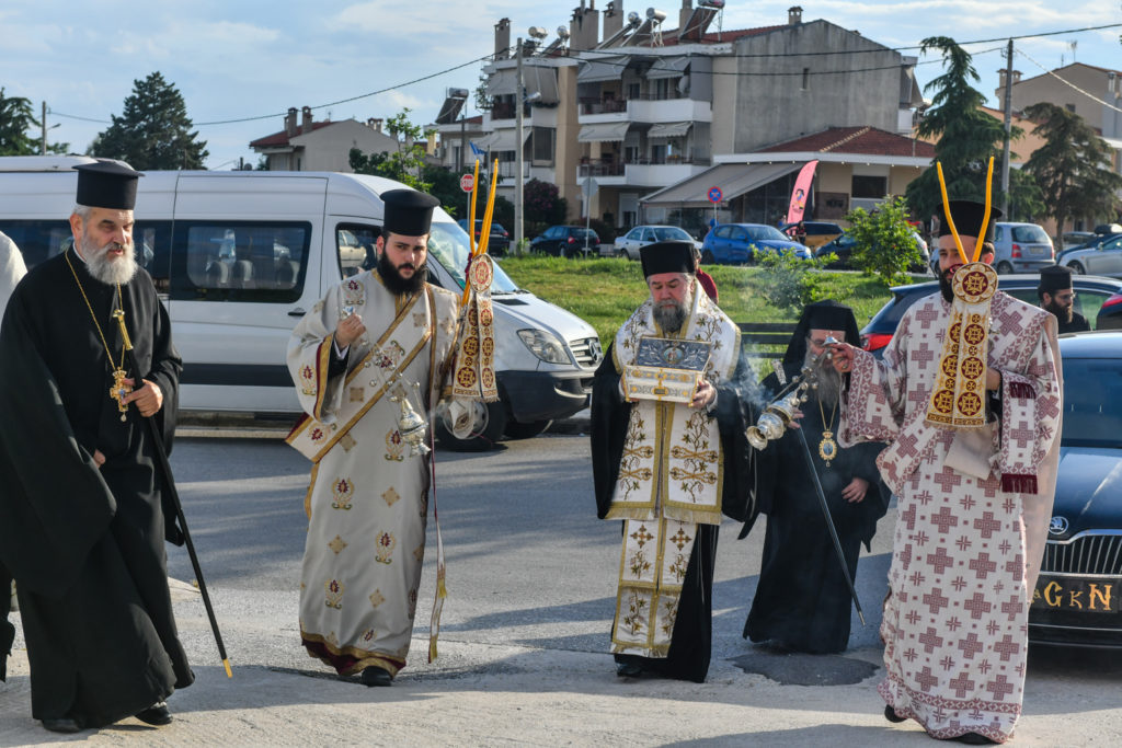 Υποδοχή Ιερού Λειψάνου του Αγίου Σπυρίδωνος στις Σέρρες