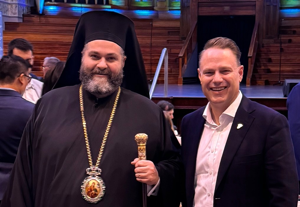 Σε προσευχητική σύναξη στο Δημαρχείο Βρισβάνης ο Επίσκοπος Βαρθολομαίος