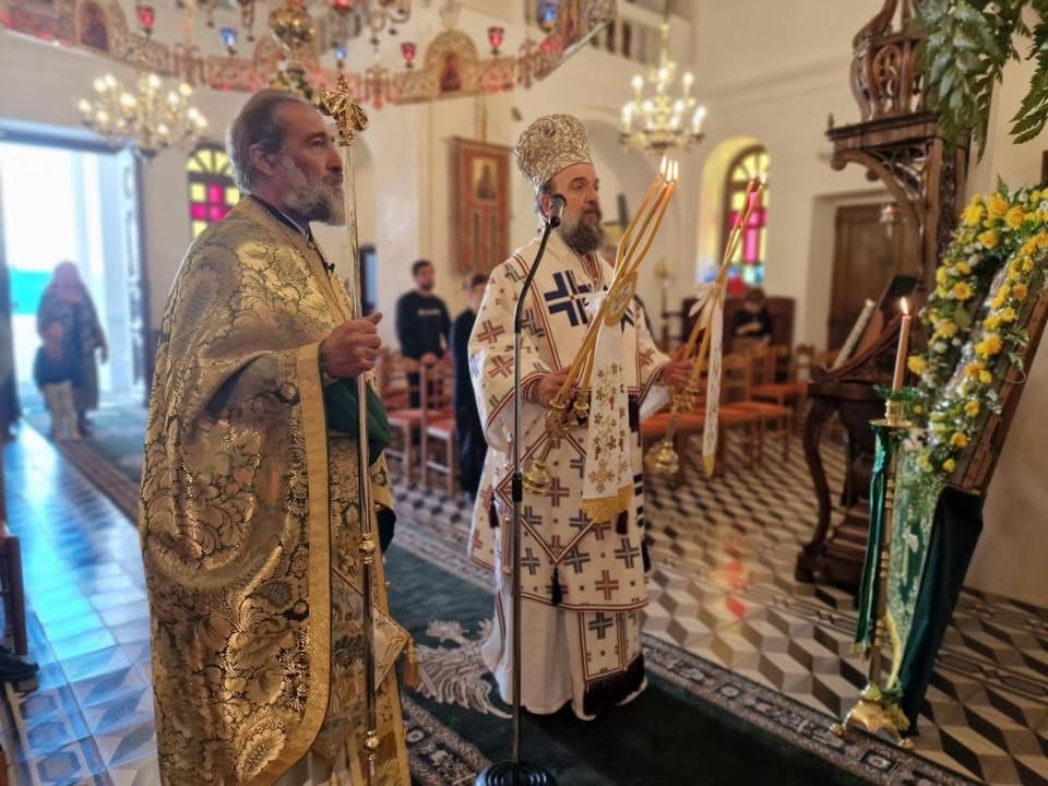 Η Κυριακή των Αγίων Πατέρων της Α΄ Οικουμενικής Συνόδου στον Καρτεράδο Θήρας