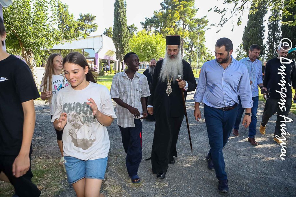 Ο Περιφερειάρχης Στερεάς Ελλάδος στο Κατασκηνωτικό Κέντρο της Ι.Μ. Φθιώτιδος