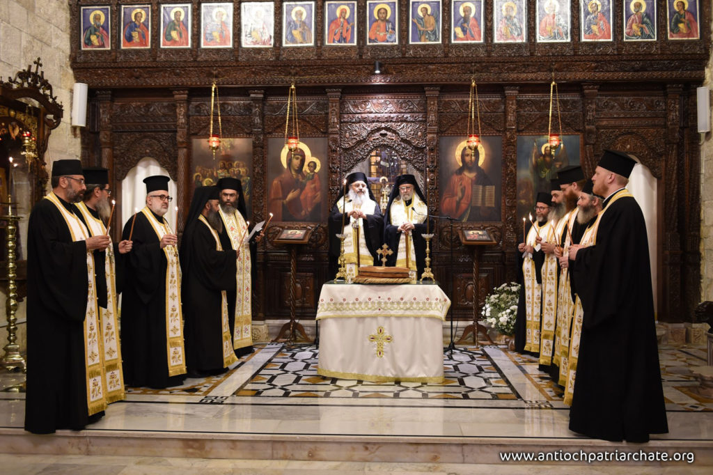 Παράκληση για τους τραυματίες και επιμνημόσυνη δέηση για τα θύματα της Δαμασκού στην Μονή της Παναγίας στο Μπαλαμάντ