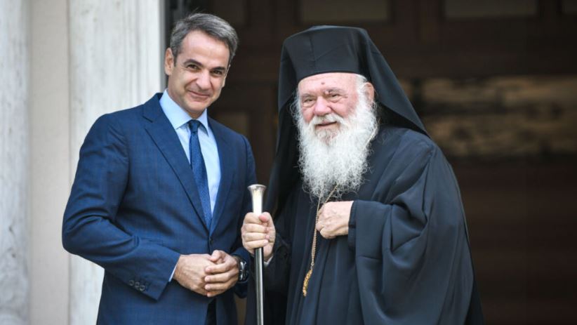 Δείπνο Μητσοτάκη – Αρχιεπισκόπου Ιερώνυμου με φόντο τις εξελίξεις στη Μονή Σινά