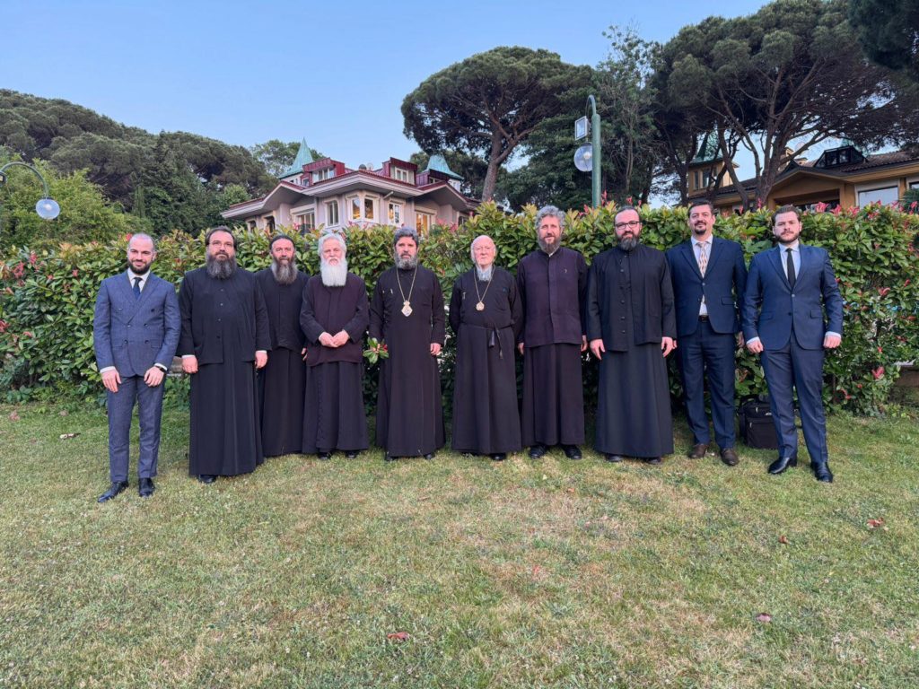 Official Dinner at the Patriarchal Residence honouring Archbishop Ioannis of Albania