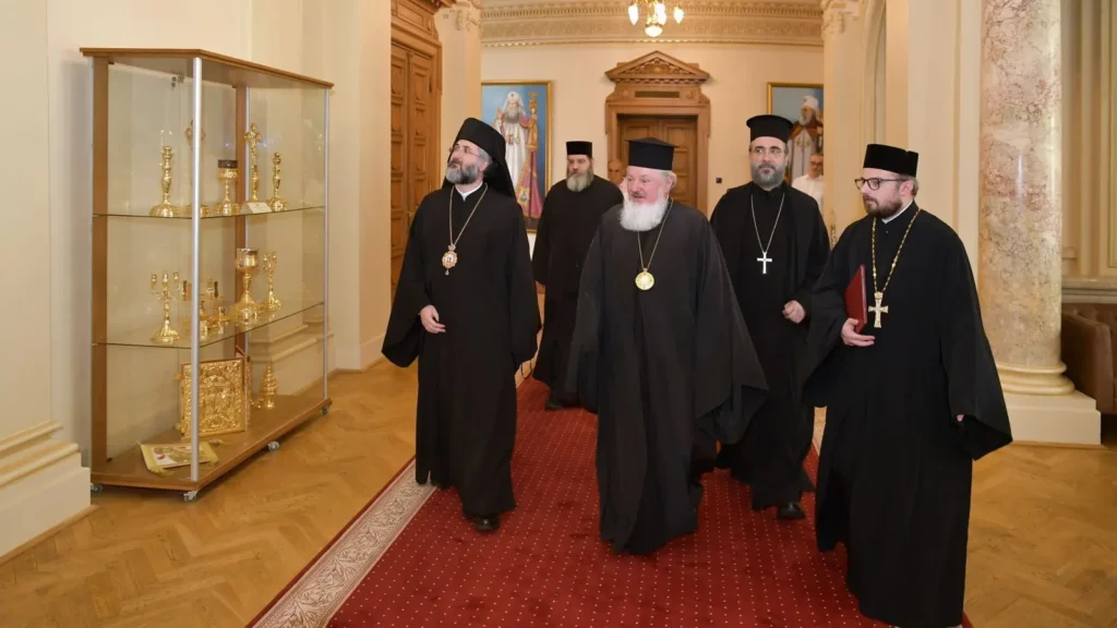 Oaspeți din Patriarhia Antiohiei în vizită la București