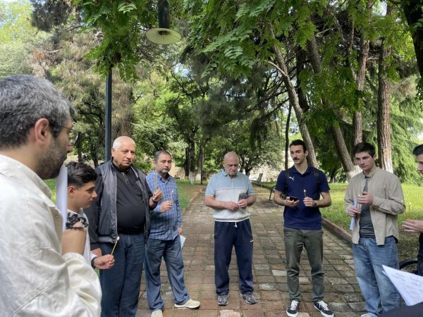 დასკვნითი ლექცია 300 არაგველის მემორიალთან