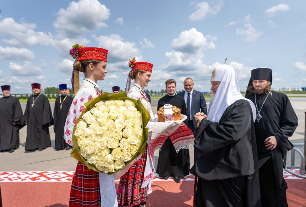 Святейший Патриарх Кирилл прибыл в Минск