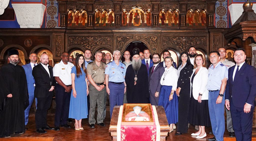 Патријарх Порфирије примио полазнике Високих студија безбедности и одбране