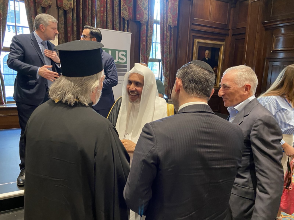 Archbishop Nikitas at the Henry Jackson Society event