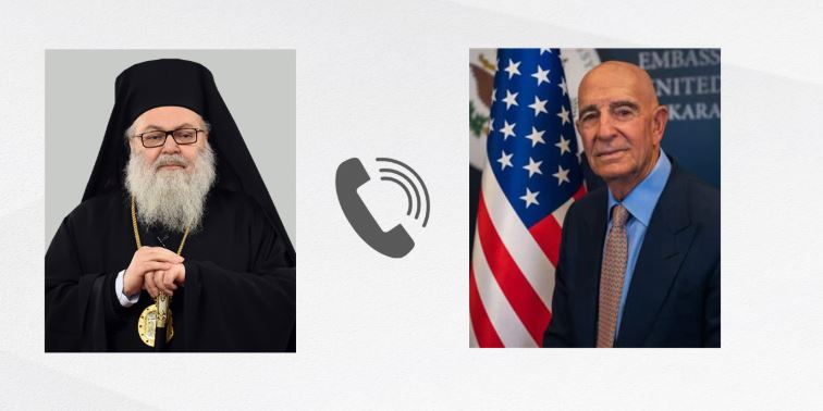 Τηλεφωνική επικοινωνία Πατριάρχη Αντιοχείας με τον αμερικανό απεσταλμένο για τη Συρία