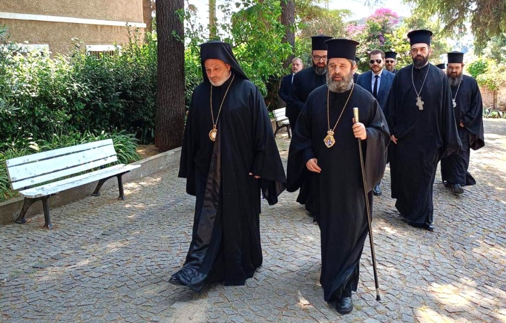The Archbishop of Albania at the Theological School of Halki