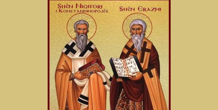 Oshënar Niqifori i Konstandinopojës. Hierodëshmor Erazmi në Ohër. Dëshmor Leandri