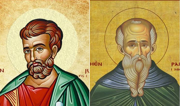 Apostull Juda, fis i Krishtit. Oshënar Paisi i Madh. Joani i Shangait