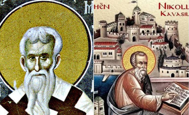 Hierodëshmor Metodi i Patarës. Oshënar Nikolla Kavasila. Kalisti i Konstandinopojës