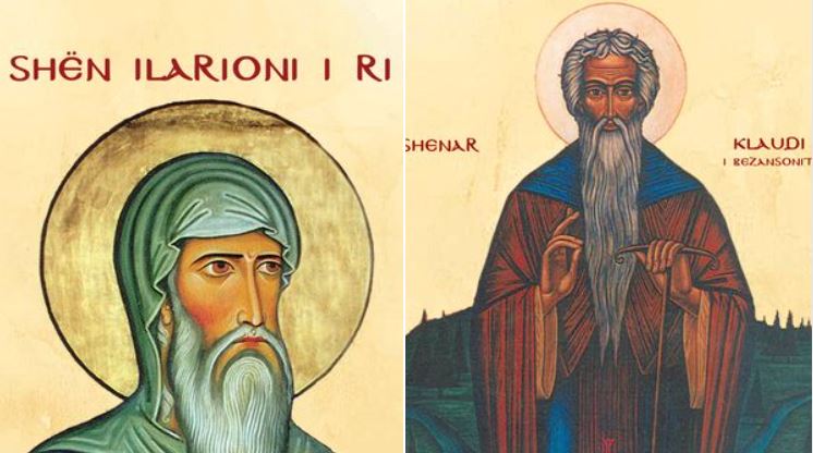 Mbyllja e Ngjitjes. Oshënar Ilarioni i Ri. Oshënarët Atali, Anuvi, çudibërës. Dëshmor Gjelasi. Oshënar Klaudi, episkop i Bezansonit. Hierodëshmor Androniku