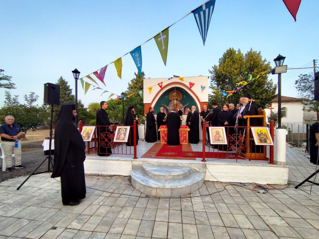 Με λαμπρότητα εορτάστηκε η Αγία Ειρήνη Χρυσοβαλάντου στο Κατωχώρι Φαρσάλων