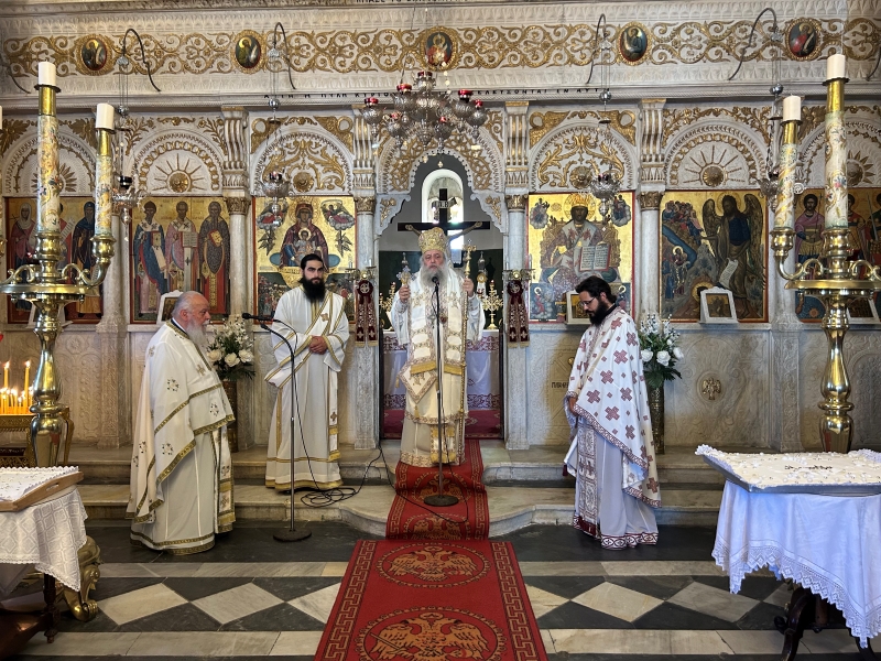 Η Κυριακή Δ΄ Ματθαίου στον Ιερό Μητροπολιτικό Ναό πόλεως Νάξου