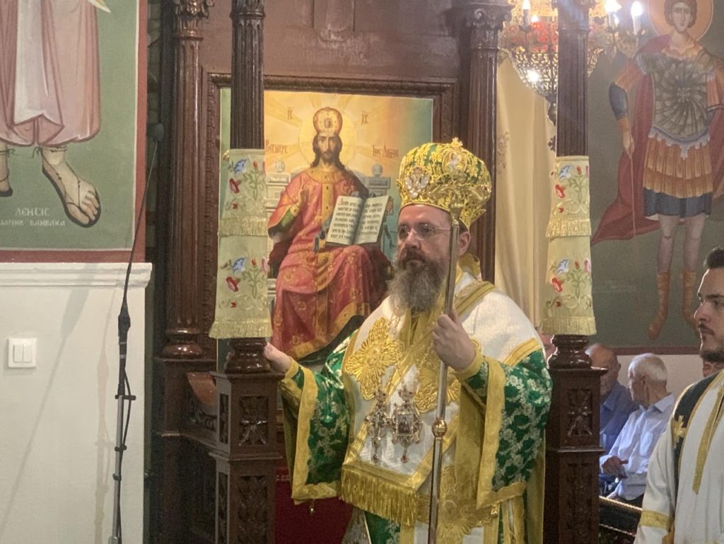 Αρχιερατική Θεία Λειτουργία στην Λεπενού Αιτωλοακαρνανίας