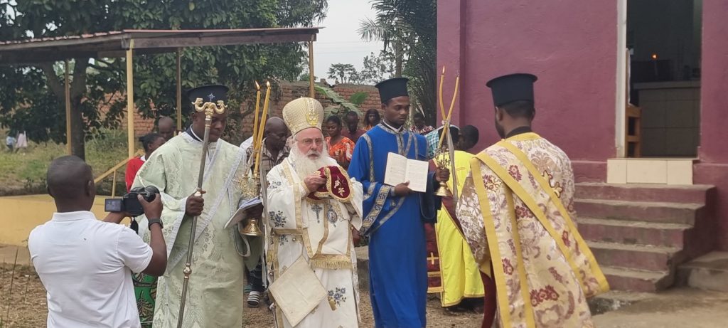 Εγκαινιάστηκε ο Ιερός Ναός της Κοιμήσεως της Θεοτόκου στο Κισάντου της Κινσάσας