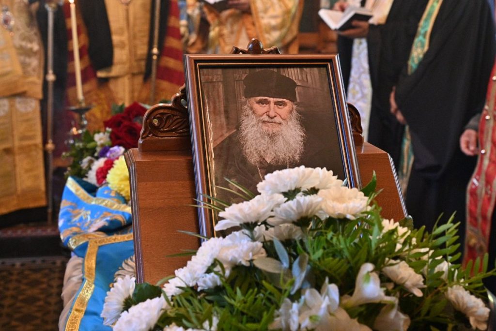 Опело и погребение на йеромонах Антим