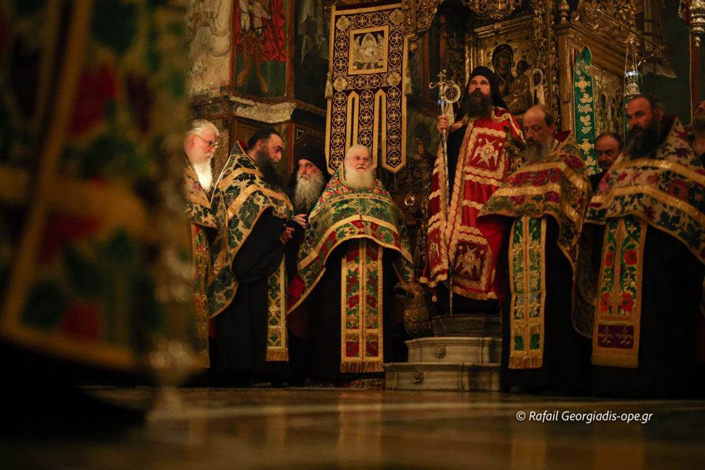 Πανηγυρική Αγρυπνία για τη Σύναξη των Βατοπαιδινών Αγίων στην Ι.Μ.Μ. Βατοπαιδίου