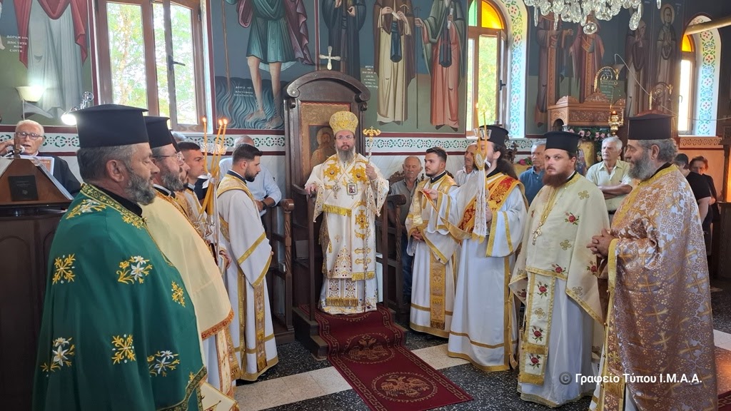 Αιτωλίας Δαμασκηνός: Ο Χριστός ήταν τα πάντα για την Αγία Μαρίνα