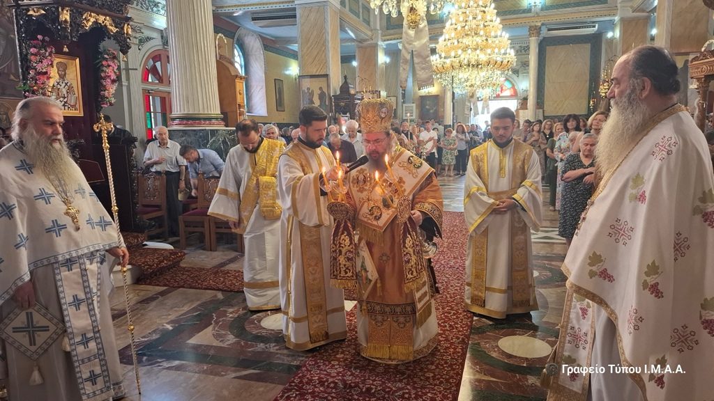 Ο Αιτωλίας και Ακαρνανίας Δαμασκηνός για τον βίο και τις αρετές της Αγίας Παρασκευής