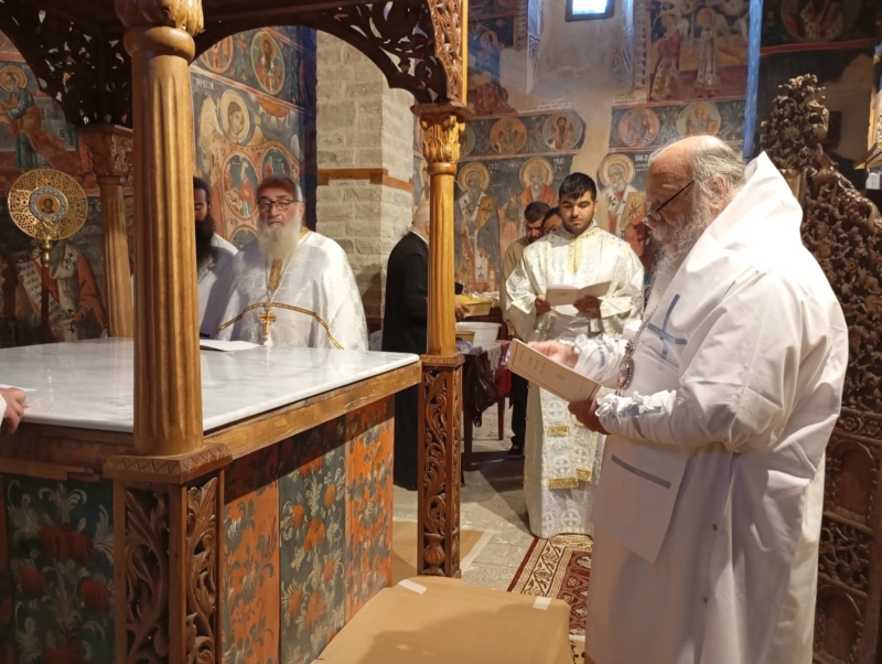 Μία ξεχωριστή ημέρα ευλογίας στον Ιερό Ναό Κοιμήσεως της Θεοτόκου Σαμαρίνας