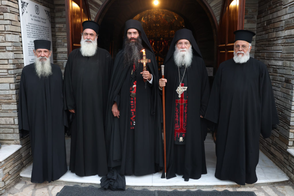 Κουρά μεγαλόσχημου μοναχού στην Ιερά Μητρόπολη Φωκίδος