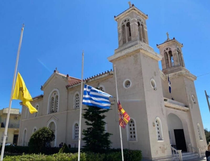 Η Pemptousia TV στον Ιερό Καθεδρικό Ναό Αγίας Παρασκευής Λαυρίου