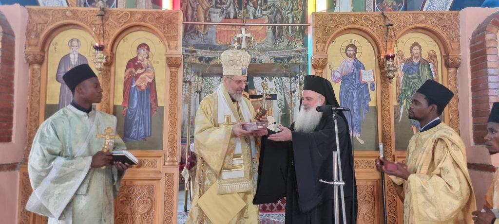 Επίσκεψη Μητροπολίτη Μπραζαβίλ στην Ιερά Μητρόπολη Κινσάσας