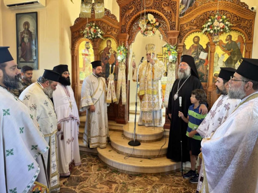 Η εορτή του Αγίου Παντελεήμονος στην Μητρόπολη Ρεθύμνης