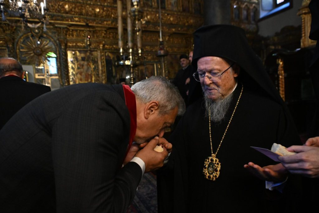 Όμιλος προσκυνητών από τις ΗΠΑ στον Οικουμενικό Πατριάρχη