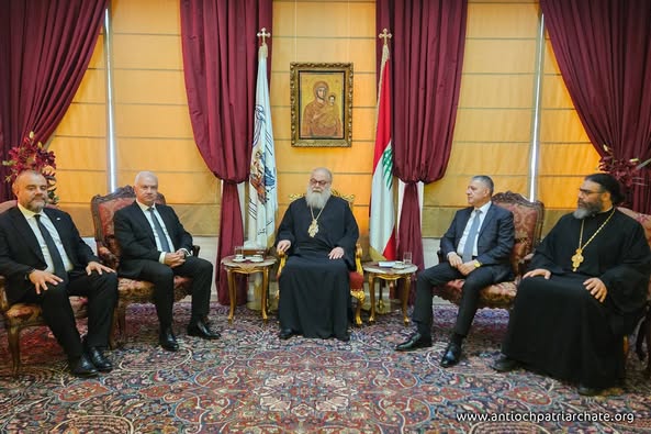 Patriarch John X Receives the MPs for the Koura district