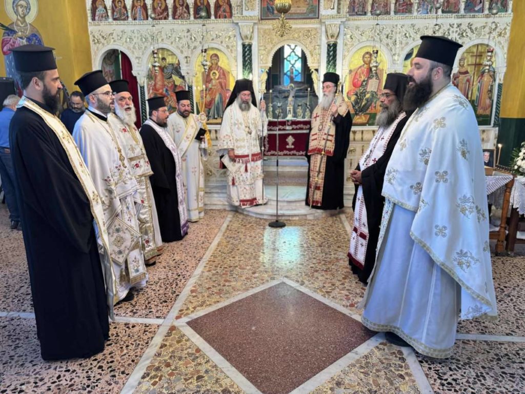 Δισαρχιερατικό μνημόσυνο στον Αΐμονα Μυλοποτάμου