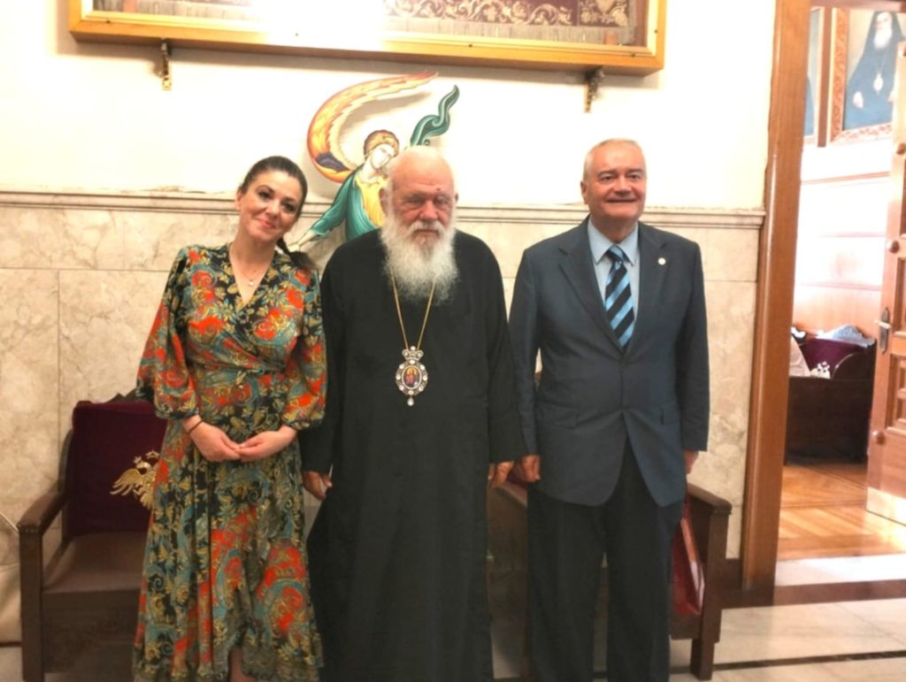 Στήριξη Αρχιεπισκόπου Ιερωνύμου στο έργο του Εθνικού Κέντρου Αιμοδοσίας