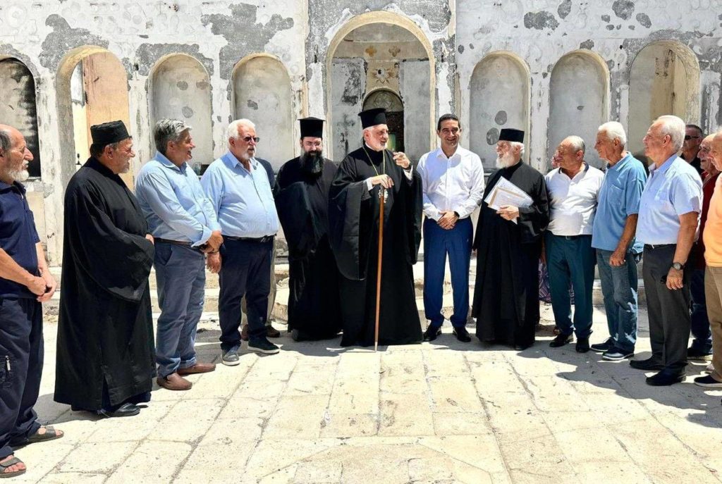 Η Αρχιεπισκοπή Αμερικής αναστηλώνει τον Ι.Ν. Κοιμήσεως της Θεοτόκου στην Ηλεία
