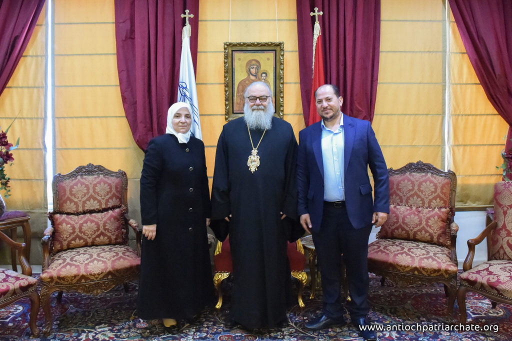 Επισκέψεις στον Πατριάρχη Αντιοχείας