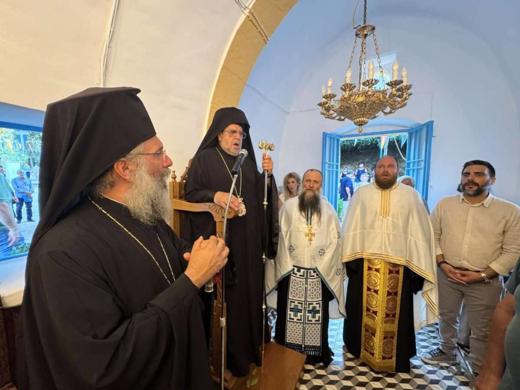 Η εορτή της Αγίας Παρασκευής στη Μητρόπολη Ρεθύμνης