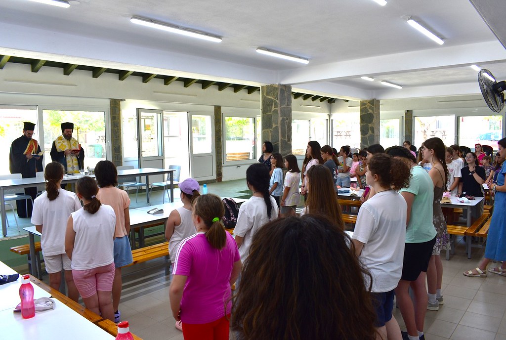 Αγιασμός έναρξης κατασκηνωτικής περιόδου κοριτσιών της Ιεράς Μητροπόλεως Μαρωνείας